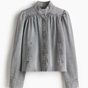 H&M Oversized Denim Shacket size M